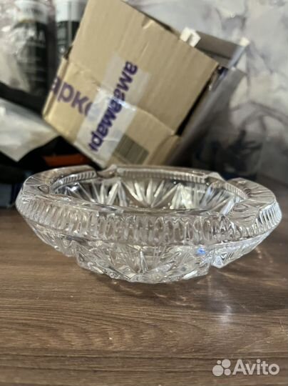 Хрустальная пепельница СССР