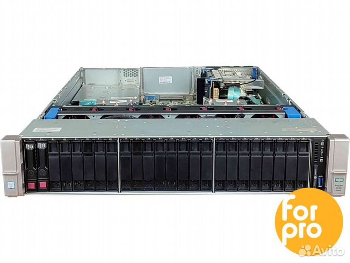 Сервер HP DL380 Gen9 24SFF 2xE5-2630v3 32GB, P440