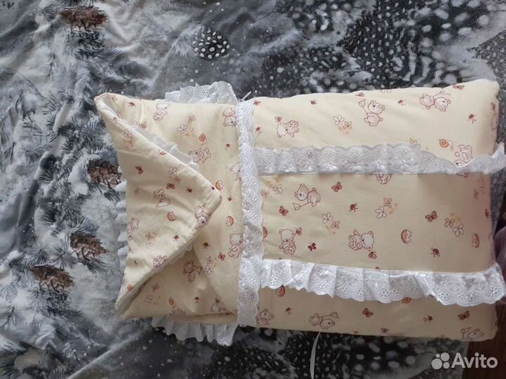 Продам детский конвертик на выписку