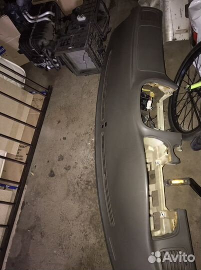 Торпедо Hyundai sonata EF Коричневая