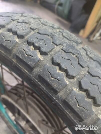 Колесо в сборе для мото иж 3,50-18