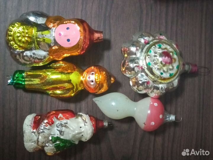Елочные игрушки СССР