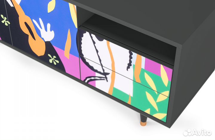 Тв-тумба T7 - Антрацит - La Tristesse du Roi