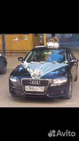 Свадебные украшения на машину