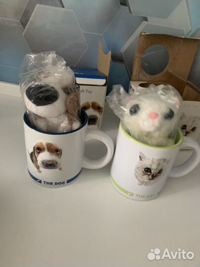 Кружки с игрушками новые