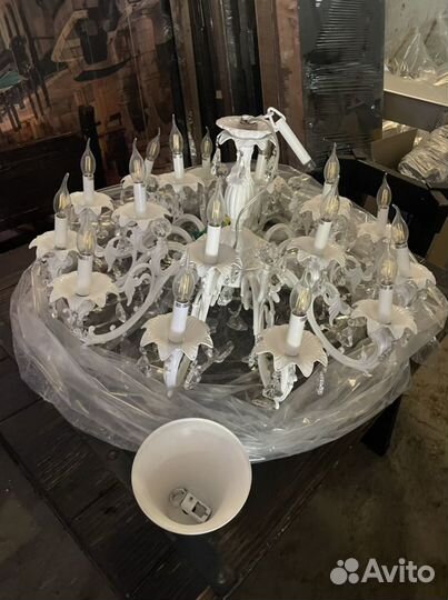 Люстра бу. Количество 20 шт