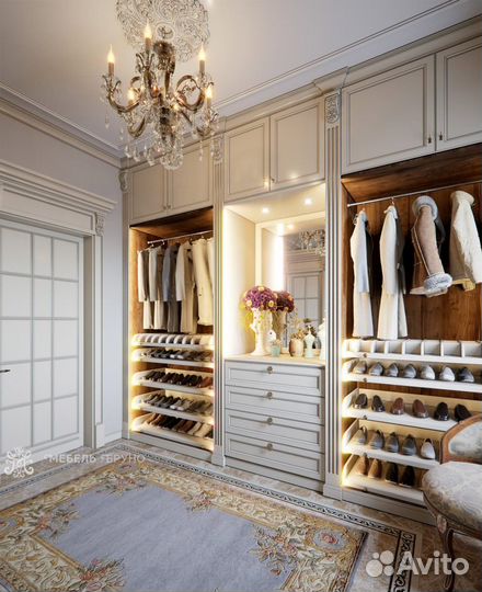 Гардеробные на заказ