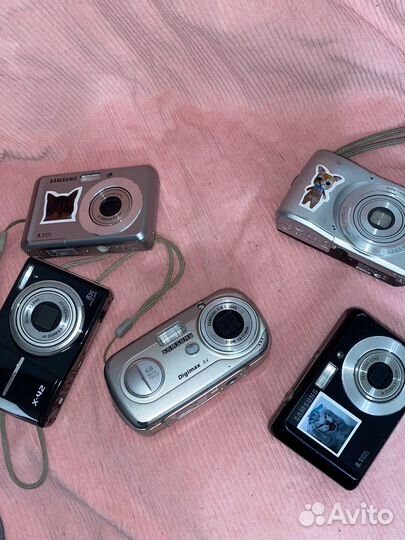 Винтажные мыльницы y2k фотоаппараты