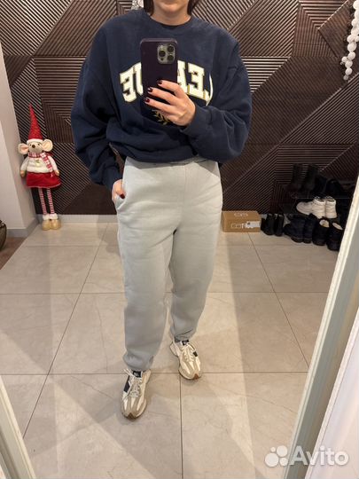 Женские спортивные брюки джогеры р.S серые