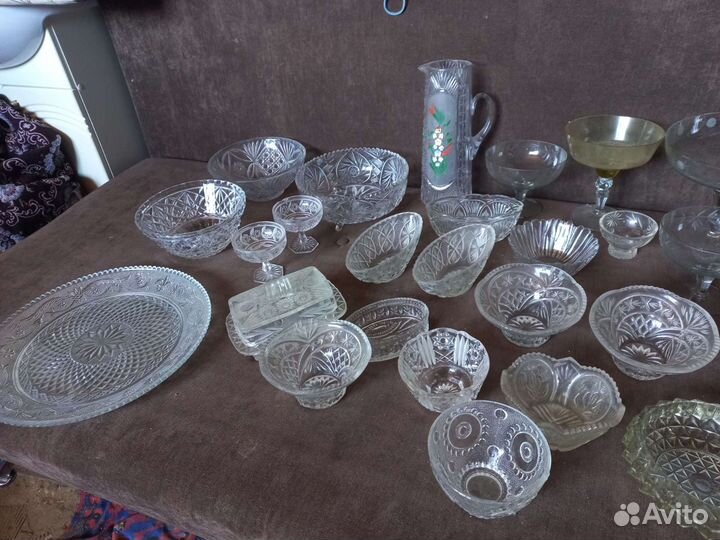 Посуда хрустальная СССР