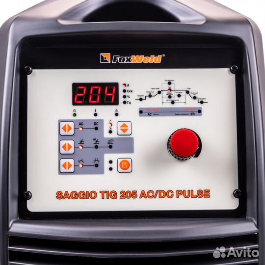 Сварочный аппарат Saggio TIG 205 AC/DC Pulse