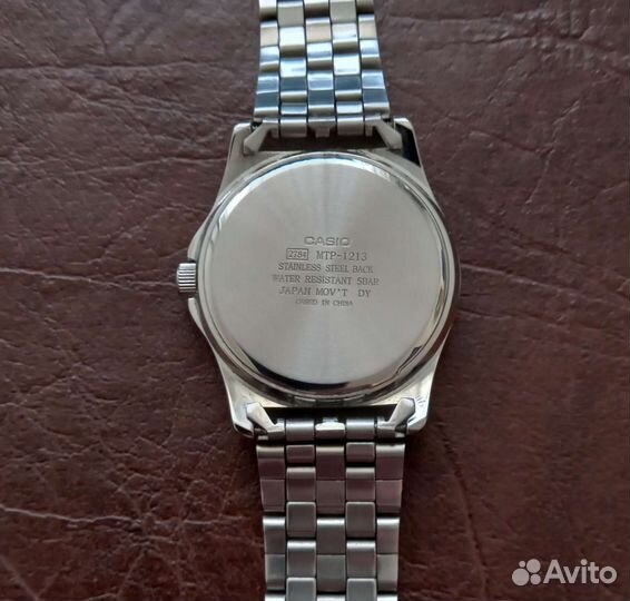 Кварцевые мужские часы casio