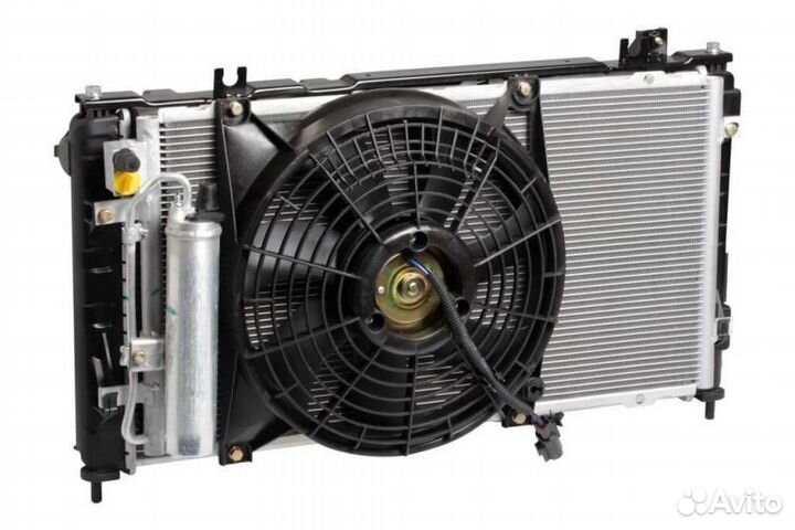 LRK0192 Блок охл. (радиатор+конденсор+вентиляторы)