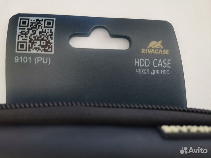 Чехол для внешнего HDD Riva 9101 (PU) черный