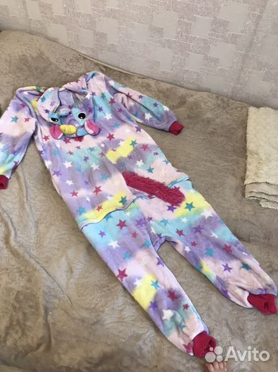 Кигуруми единорожки для мамы и дочки