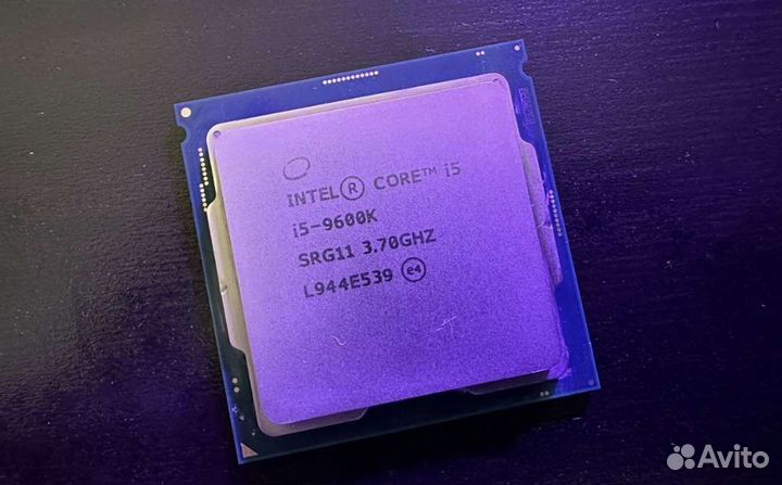 Процессор intel core i5 9600k