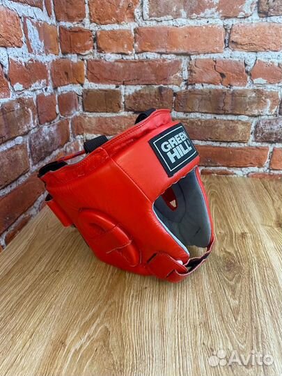 Боксерский шлем green hill triumph размер S