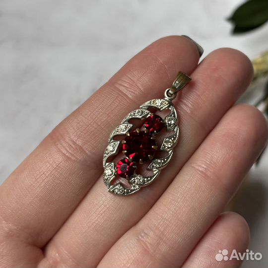 Ретро кулон СССР / бижутерия