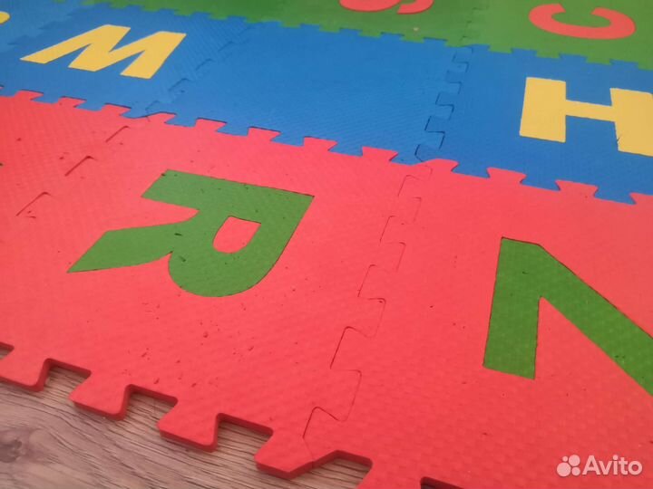 Детский коврик пазл Эва eva 32 шт большой