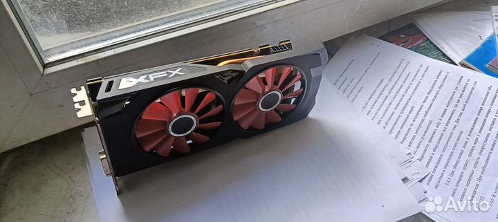 Видеокарта rx570 8gb xfx
