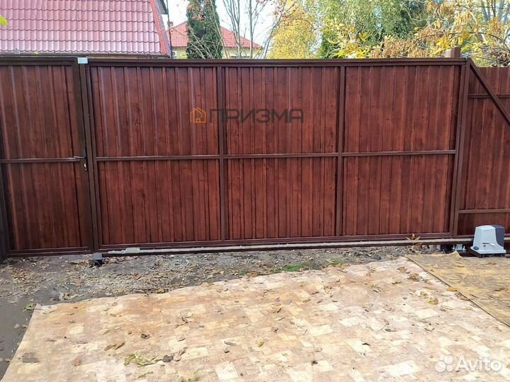 Откатные ворота с гарантией