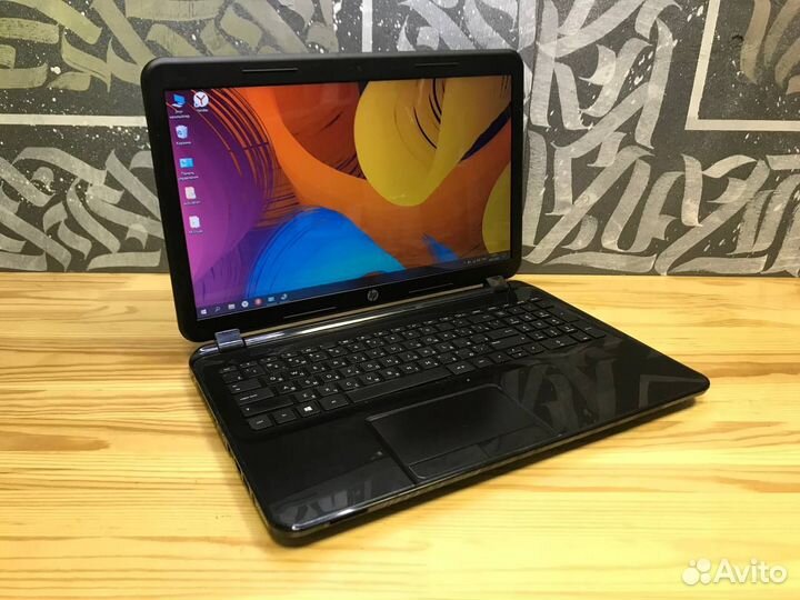 Офисный ноутбук HP на SSD/2видеокарты