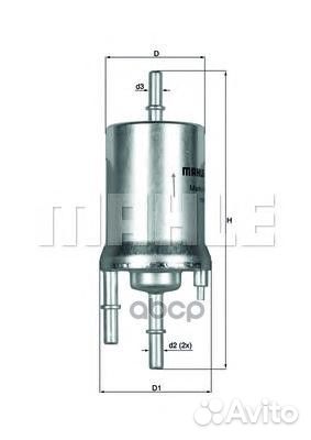 Фильтр топливный VAG polo/golf/caddy/fabia/A2/A