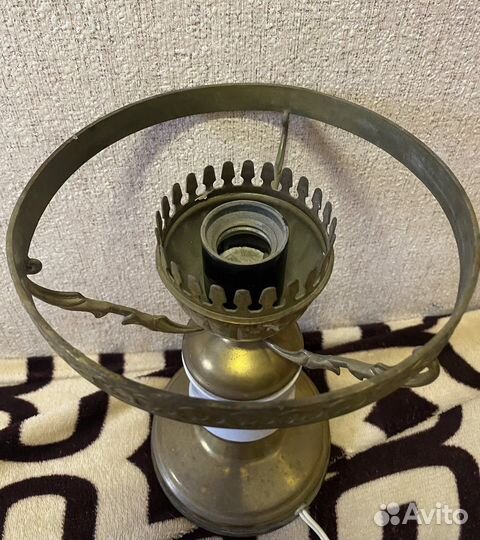 Бронзовый светильник времён СССР