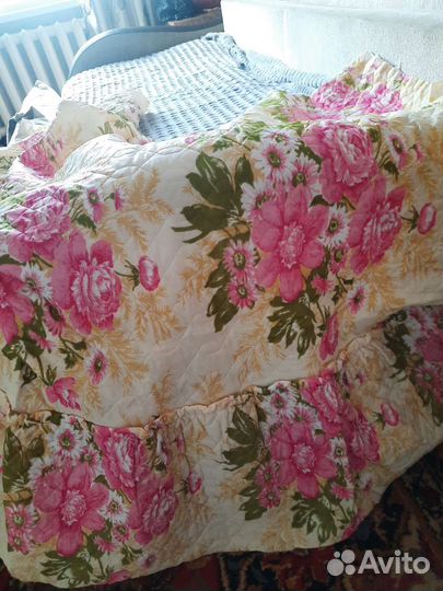 Двуспальные покрывала и шторы