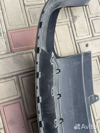 Дифузор задний на audi a4 B8 s line