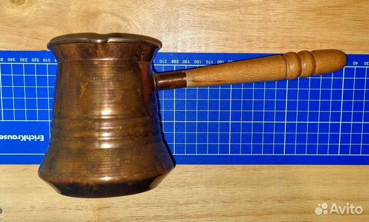 Медная турка-джезва
