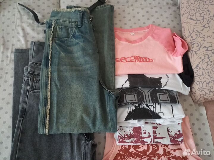 Вещи пакетом на девочку подростка