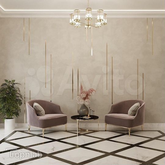 2-к. квартира, 74,2 м², 3/9 эт.