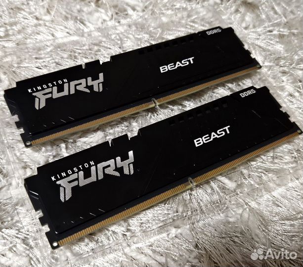 Kingston Fury Beast 32Gb (2x16GB) 5600мгц DDR5