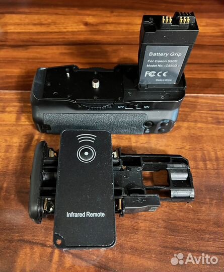 Батарейный блок для Canon BG-E8 и пульт ду