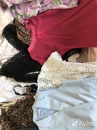 Огромный пакет женской одежды