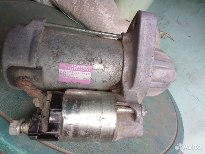 Стартер на tayota