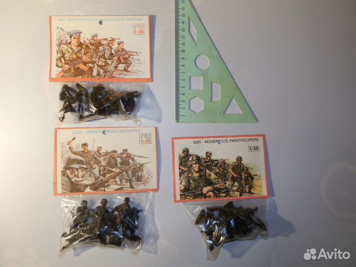 Солдатики. Советские десантники. Кооператив