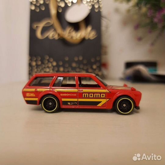 '71 Datsun Bluebird Wagon Hot Wheels 1:64