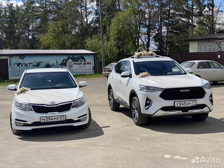 Свадебные украшения на машину