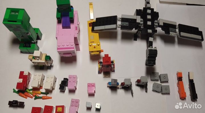 Lego Minecraft россыпью