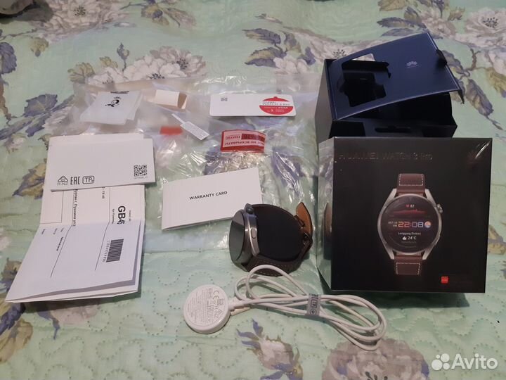Huawei watch 3 pro LTE e-Sim новые оригинал