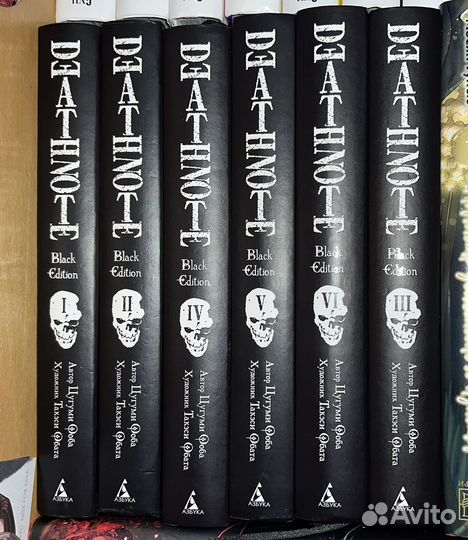 Манга тетрадь смерти