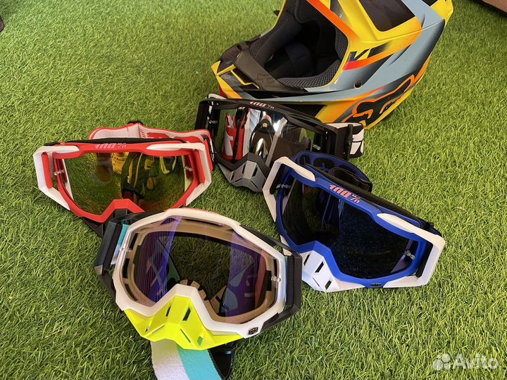 Очки/маска для мотокросса/ эндуро 100