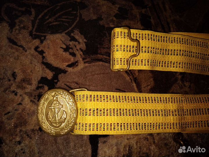 Пояс ремень вмс парадный офицерский СССР
