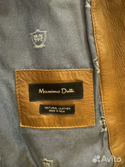 Куртка кожаная женская Massimo Dutti S (42)