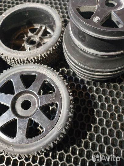 Колеса для buggy 1/8 HPI(HB) megagrid