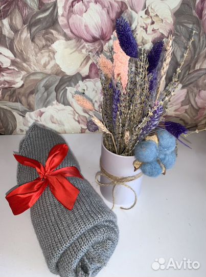 Вязаная косынка