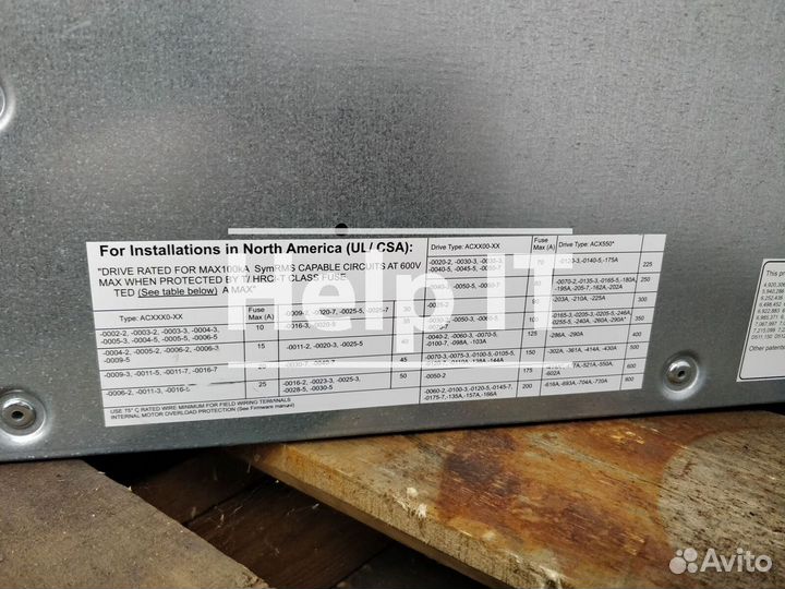 Инвертор ABB ACS800-01-0060-3+E200+P901