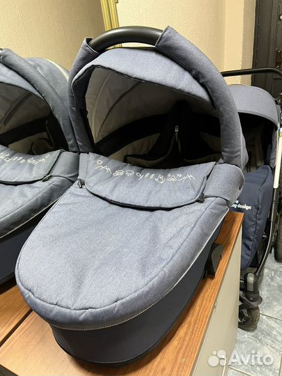 Коляска 3 в 1 Baby Design Husky